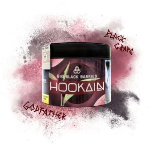 HOOKAIN - Big Black Barries 50g Грозде Сорт Мускат в Комбинация с Мента